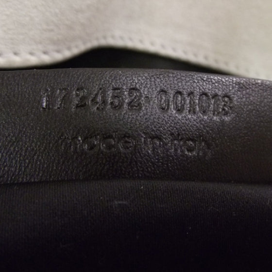 Saint Laurent Patent Downtown Tote Ivory 9 of 12