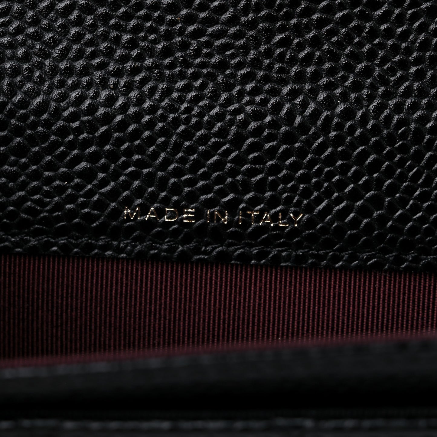 Caviar Quilted Flap Card Holder Black