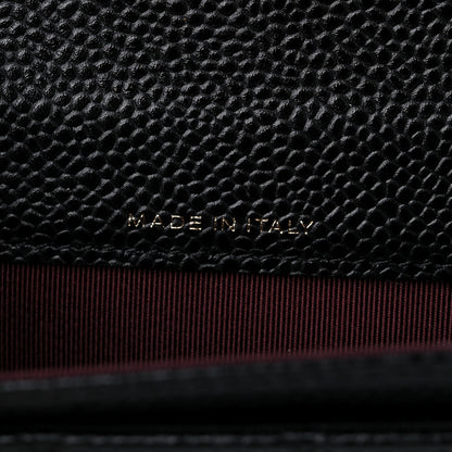 Chanel Caviar Quilted Flap Card Holder Black 7 of 9