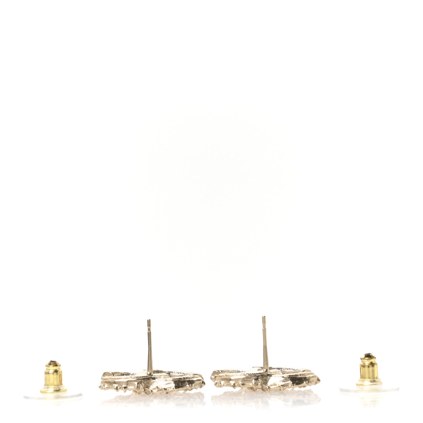 Pearl CC Earrings Gold