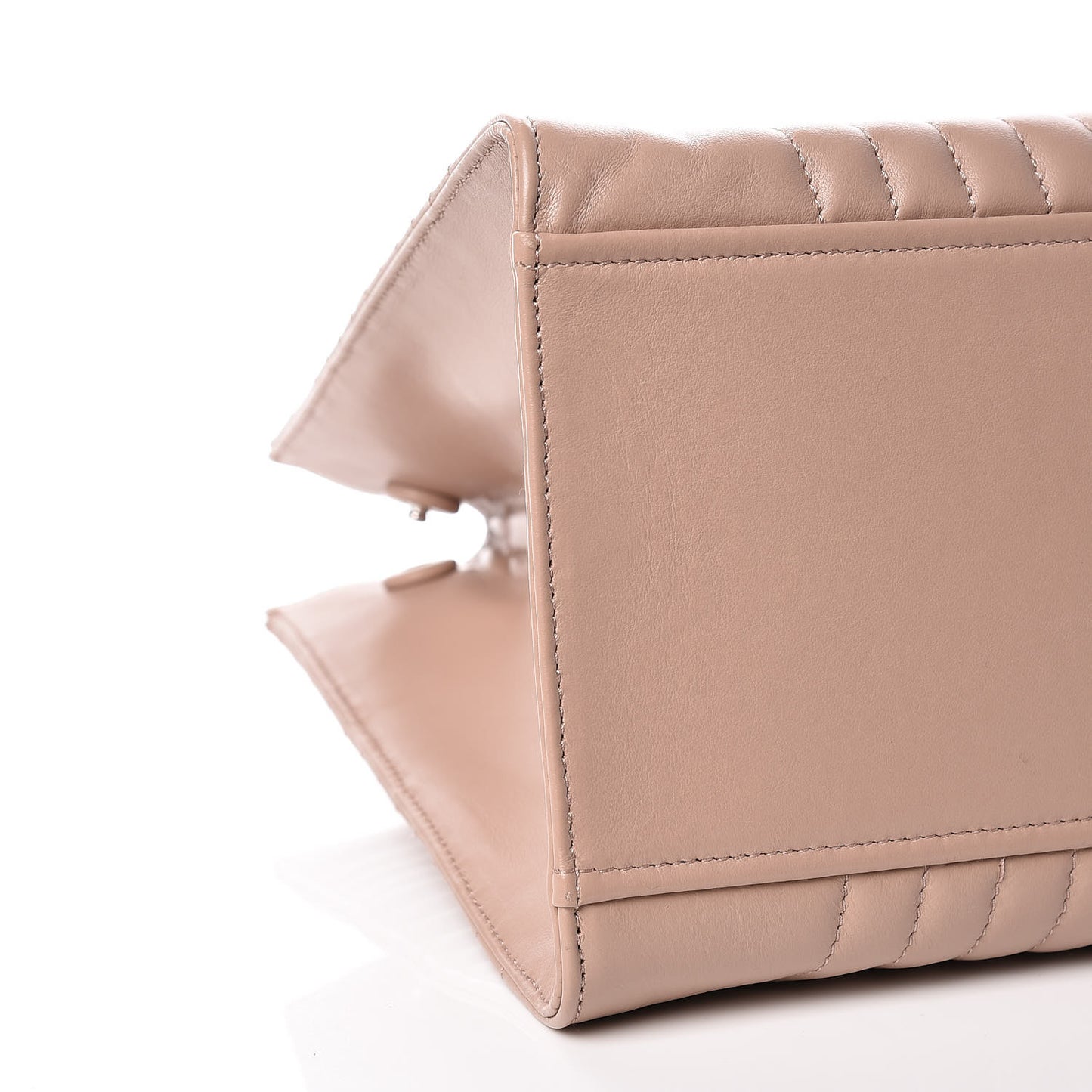 Soft Calfskin Impunture Diagramme Tote Cipria