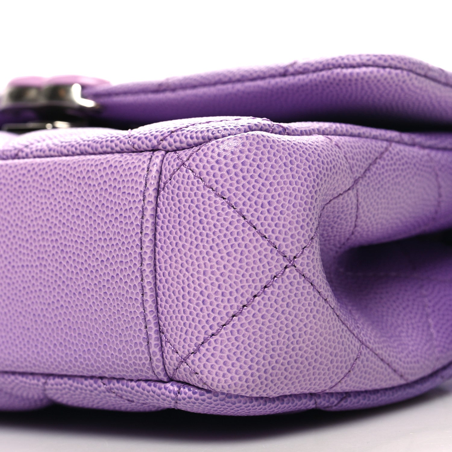 Chanel Shaded Caviar Quilted My Everything Small Flap Purple Light Purple 10 of 10