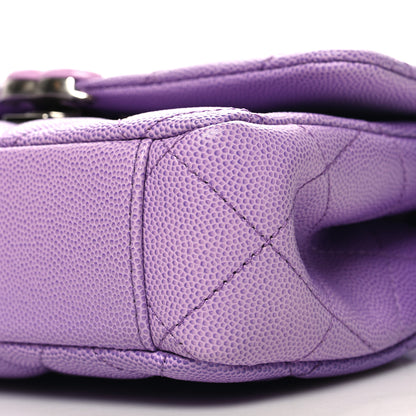 Chanel Shaded Caviar Quilted My Everything Small Flap Purple Light Purple 10 of 10
