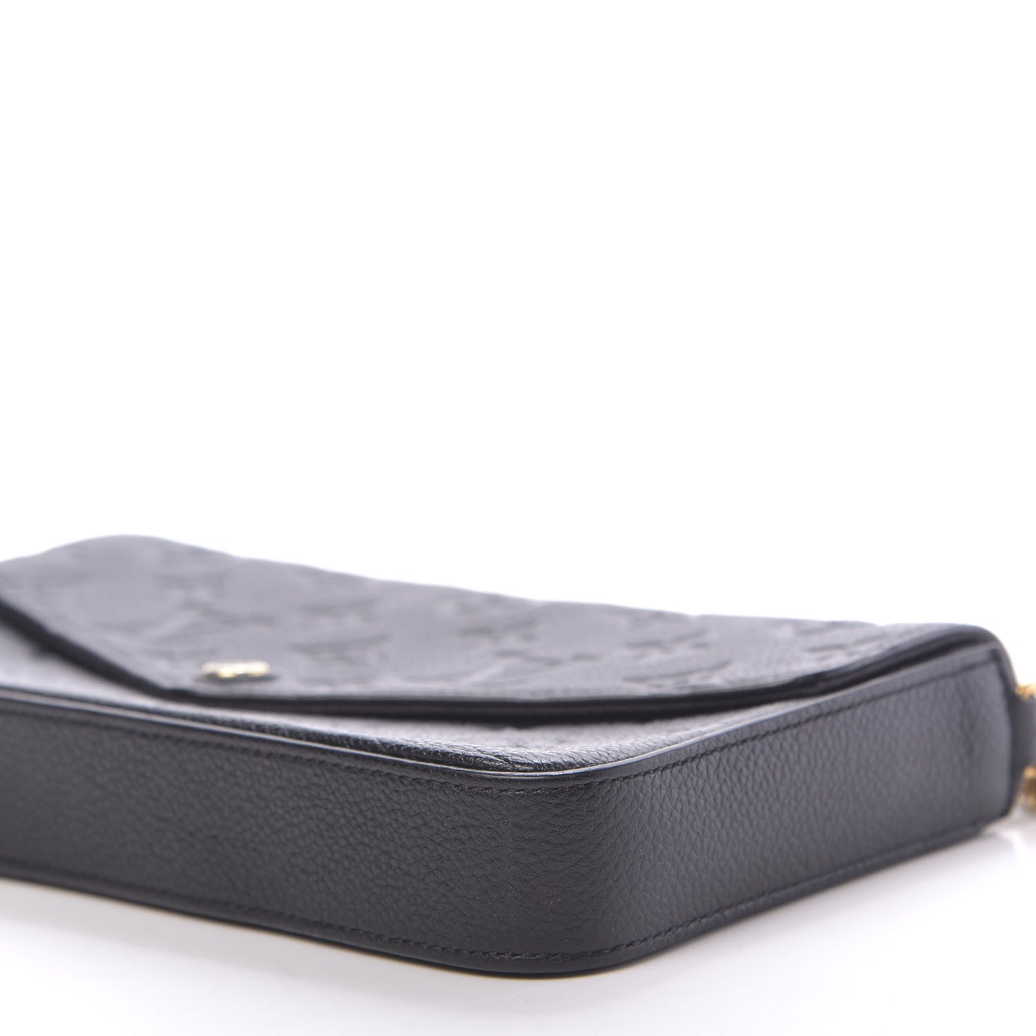 Louis Vuitton Empreinte Pochette Felicie Chain Wallet Black 7 of 9
