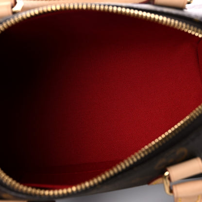 Louis Vuitton Monogram Speedy Bandouliere 20 Black 5 of 9