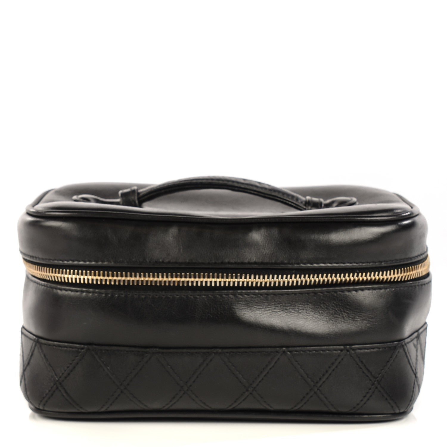 Chanel Lambskin Vanity Cosmetic Bag Black 1 of 7