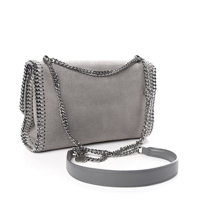 Stella McCartney Shaggy Deer Falabella Messenger Grey 3 of 9