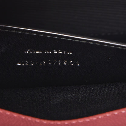 Saint Laurent Grain De Poudre Medium Classic Monogram Kate Satchel Mystic Rose 7 of 7