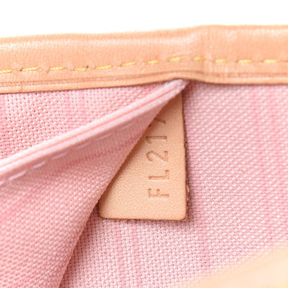 Louis Vuitton Damier Azur Neo Neverfull MM Rose Ballerine 7 of 10