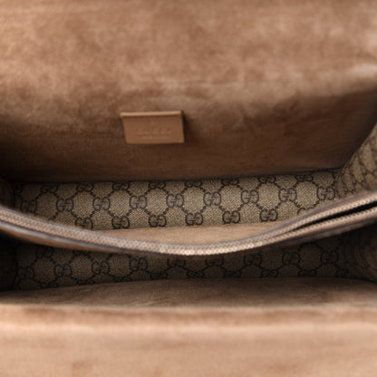 Gucci GG Supreme Monogram Medium Dionysus Shoulder Bag Taupe 6 of 12