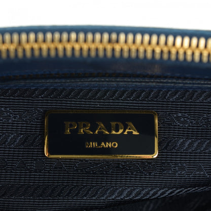 Prada Saffiano Small Galleria Double Zip Tote Bluette 6 of 8