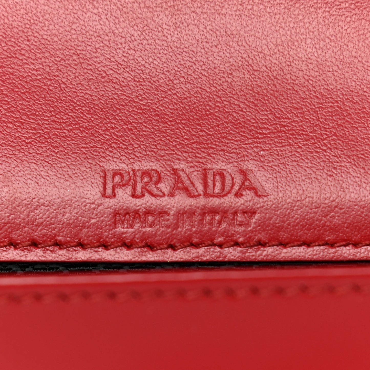 Spazzolato Playing With Cards Case Scarlatto