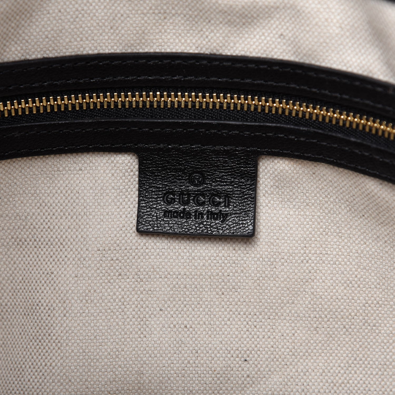 Gucci Calfskin Large Horsebit 1955 Tote Bag Black 8 of 11
