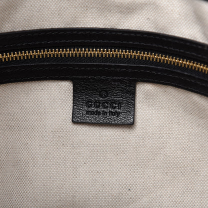 Gucci Calfskin Large Horsebit 1955 Tote Bag Black 8 of 11
