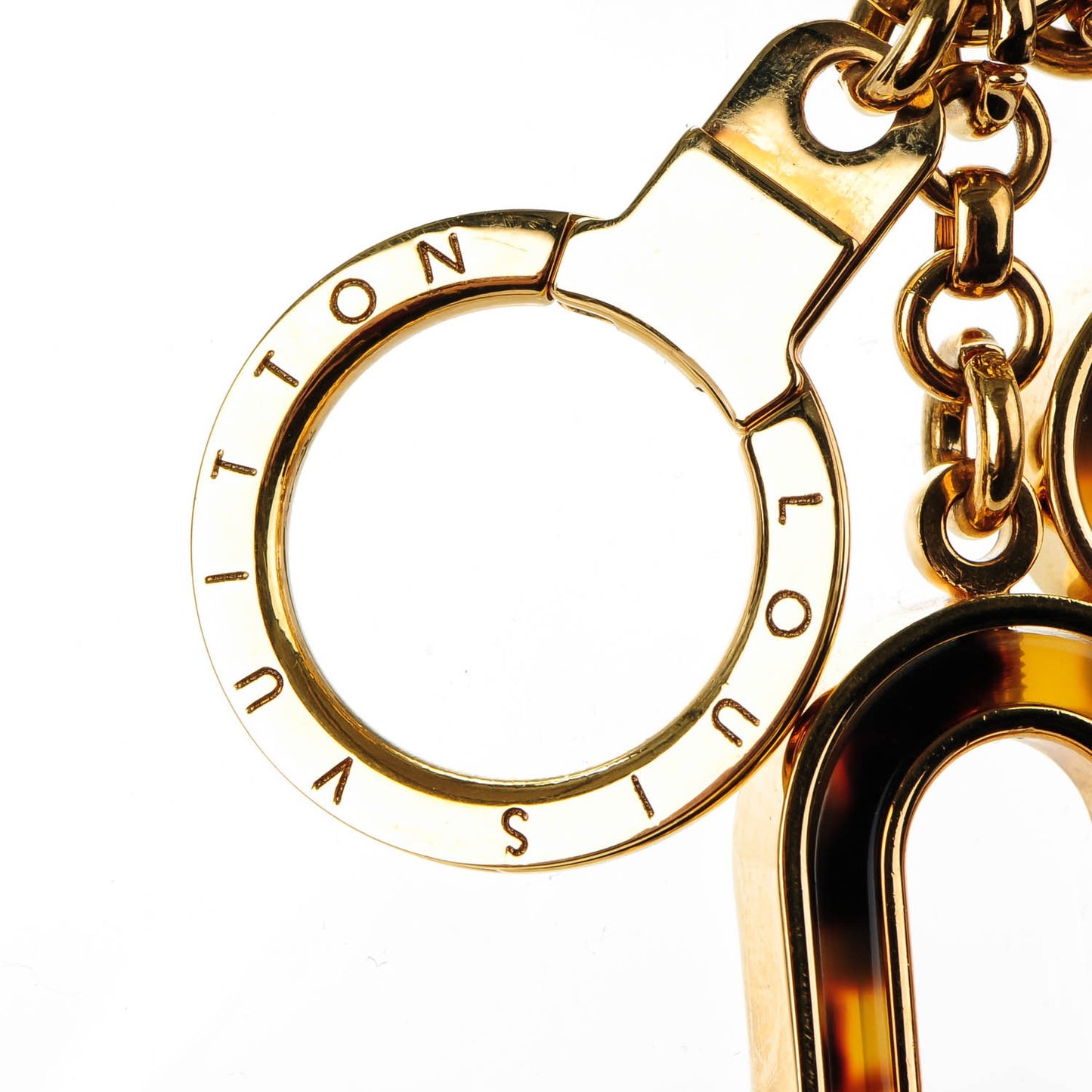 Acetate Confidence Bag Charm Key Holder