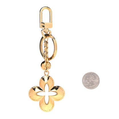 Louis Vuitton Metal Eclipse Bag Charm Key Holder Gold 2 of 3