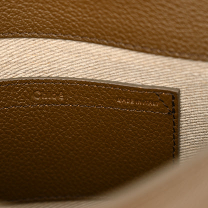 Chloe Grained Calfskin Small Marcie Saddle Bag Dark Khaki 6 of 9