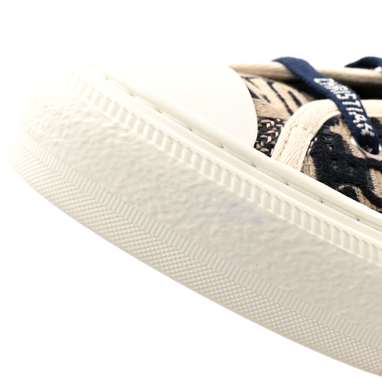 Canvas Oblique Walk'N'Dior Low Top Sneakers 41 Deep Blue