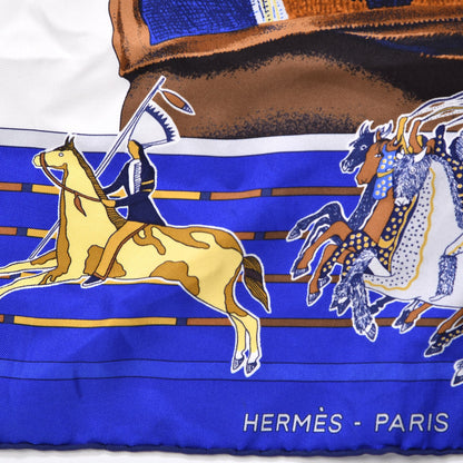 Hermes Silk Carre En Carres Scarf 90 5 of 6