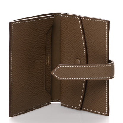 Hermes Epsom Mini Bearn Wallet Etoupe 5 of 9