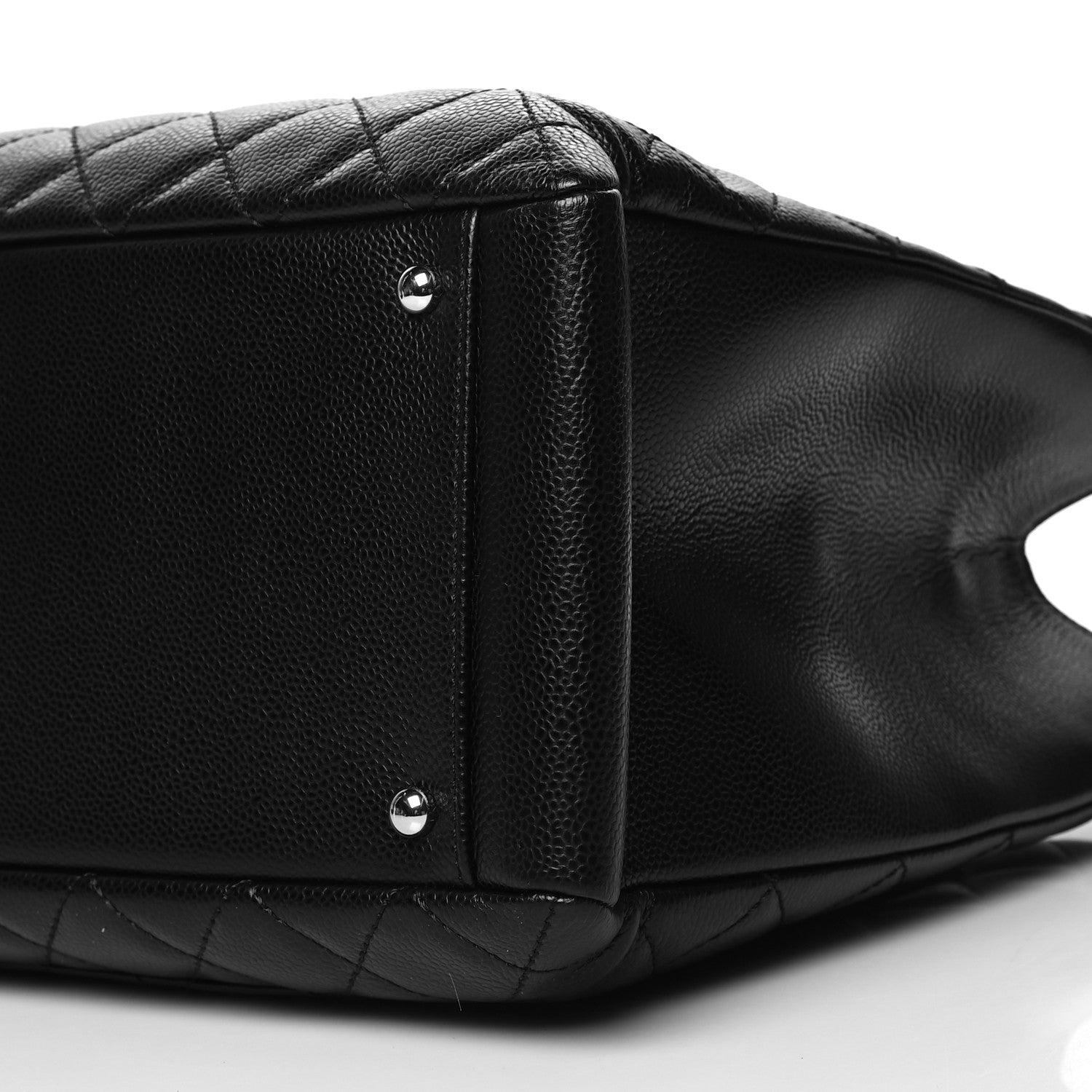 Chanel Caviar Quilted XL Grand Shopping Tote GST Black 11 of 11
