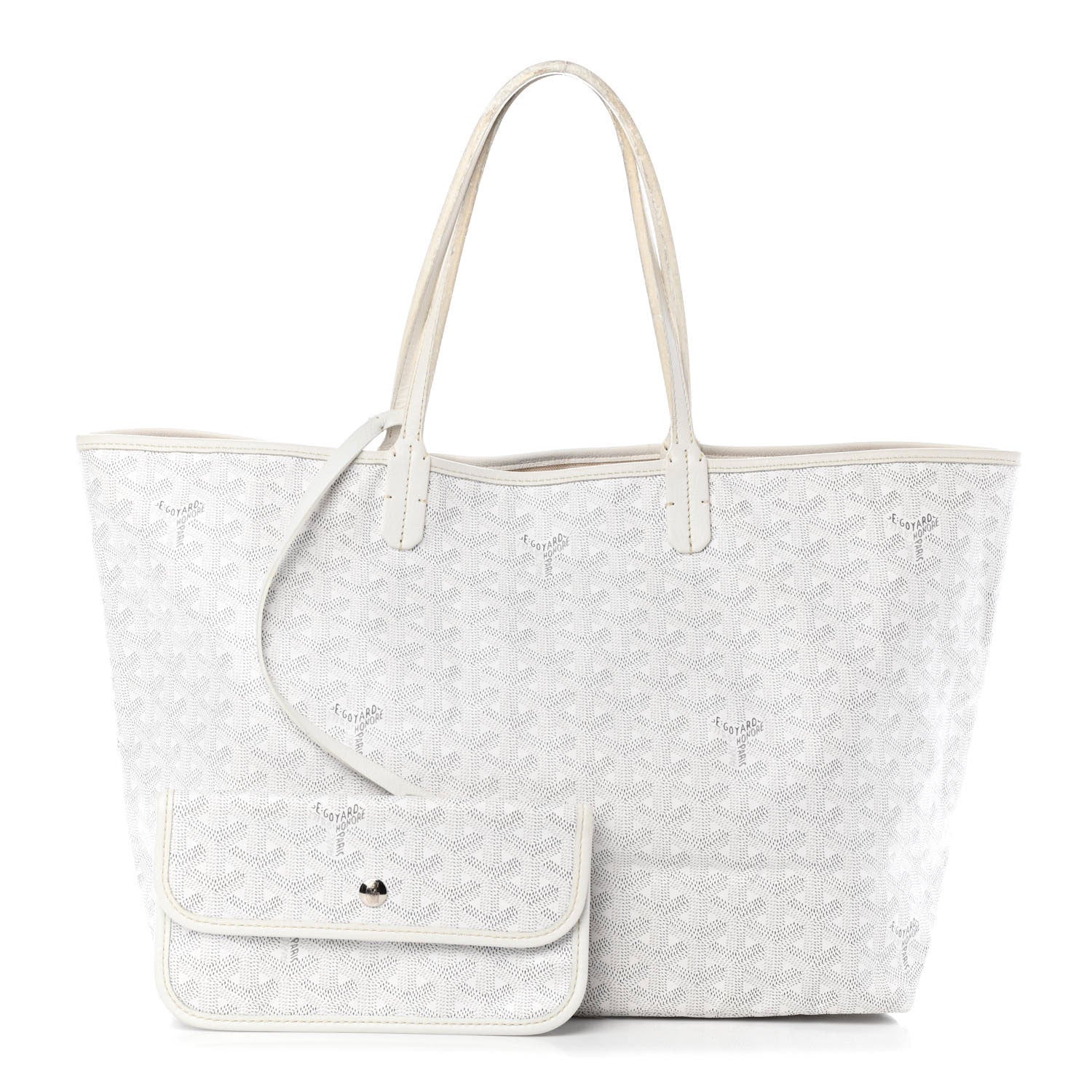 Goyard Goyardine Saint Louis PM White 1 of 4