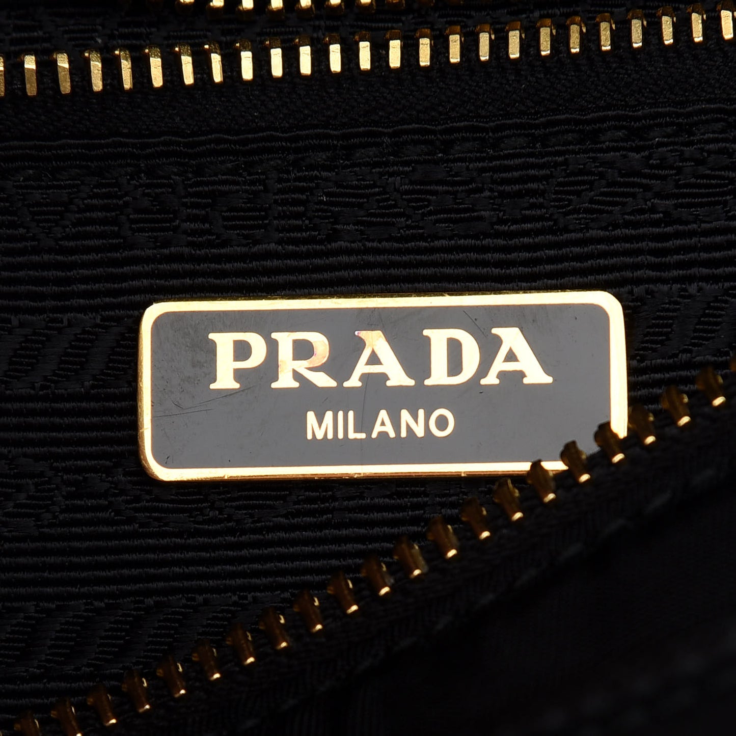 Tessuto Nylon Saffiano Crossbody Bag Black