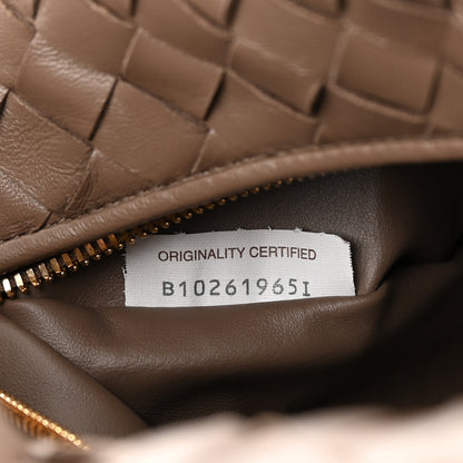 Bottega Veneta Nappa Intrecciato Teen Jodie Hobo Dark Taupe 7 of 10
