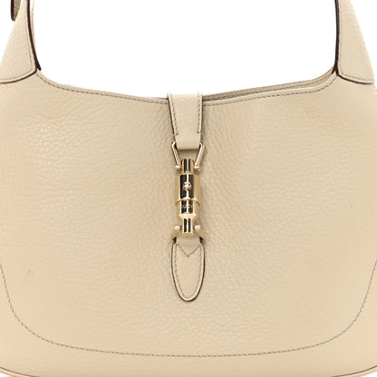 Gucci Calfskin Small Jackie O Hobo White 8 of 11
