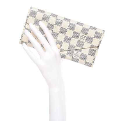 Louis Vuitton Damier Azur Josephine Wallet 2 of 7