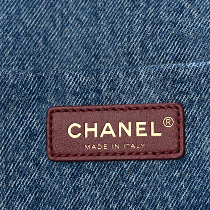 Chanel Denim Small Souplissimo Maxi Flap Blue 6 of 11