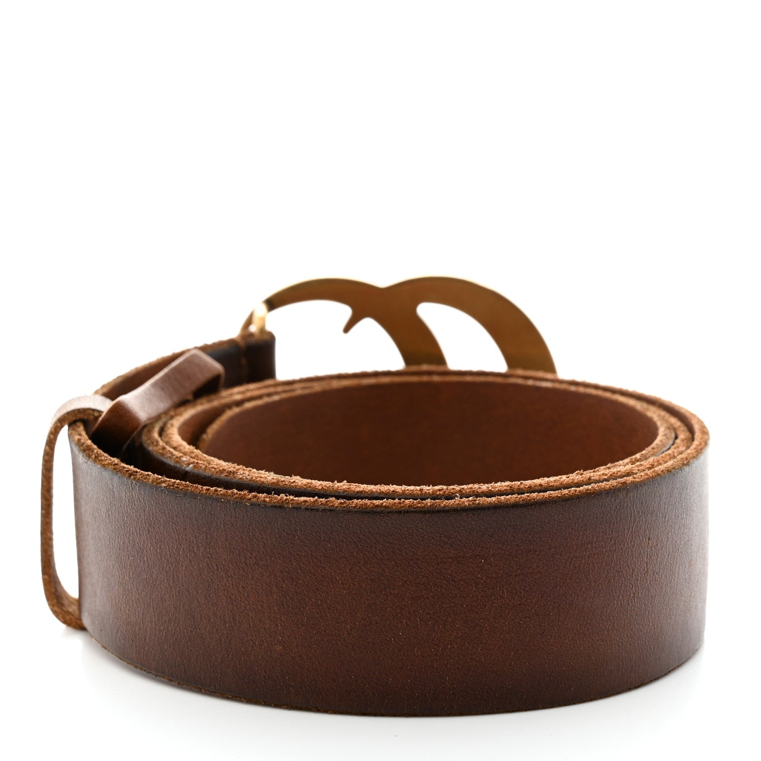 Gucci Faded Calfskin Double G 40mm Belt 90 36 Cuir 2 of 5