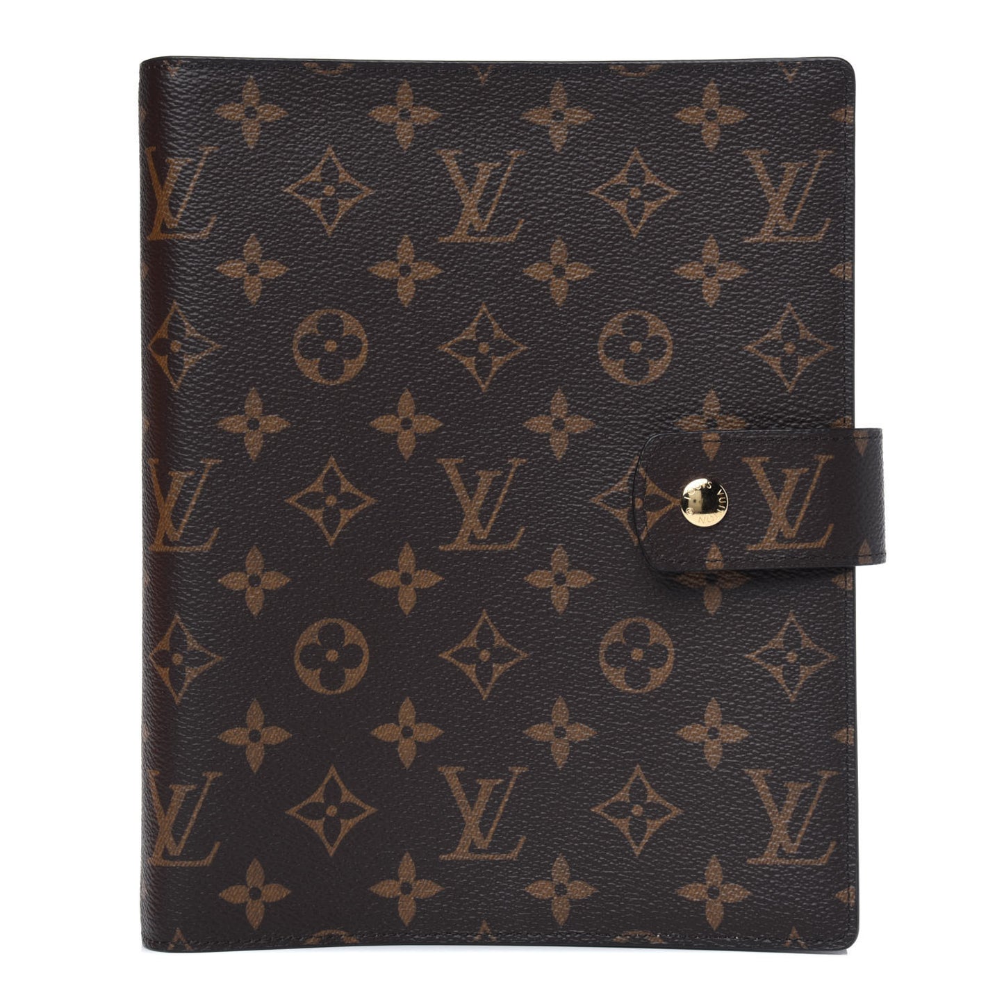 Monogram Large Ring Agenda Cover