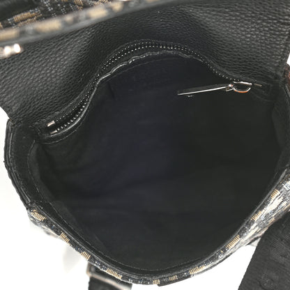 Christian Dior Oblique Saddle Pouch Blue 5 of 10