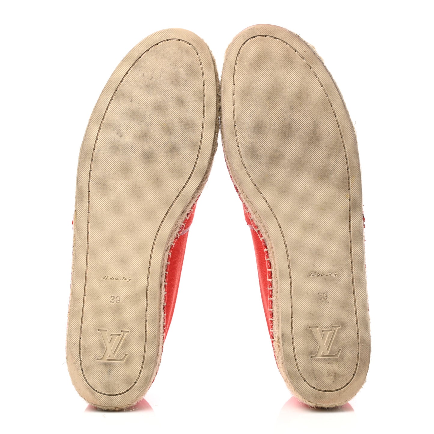 Canvas Waterfall Espadrille 39 Rouge