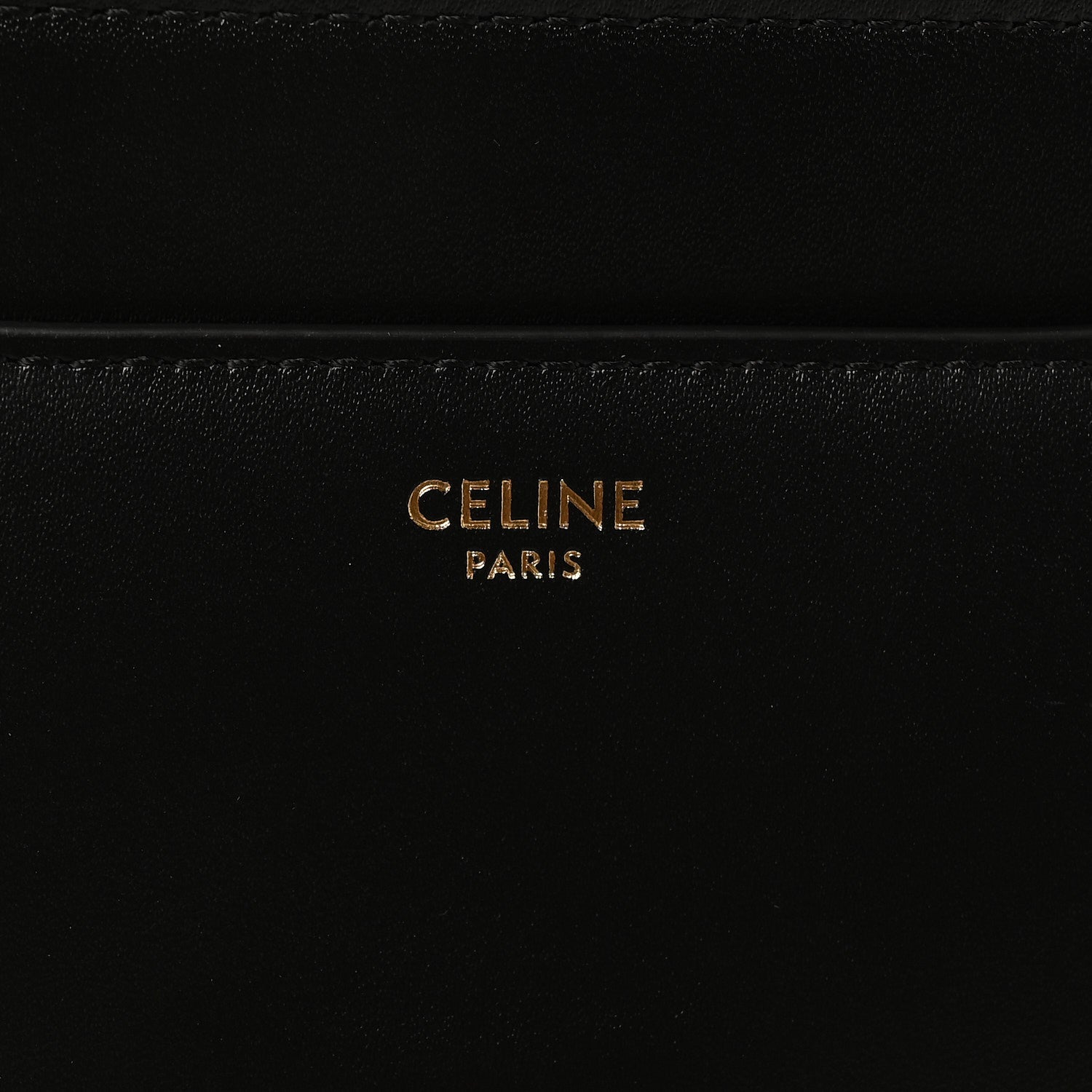 Celine Satinated Calfskin Small 16 Top Handle Bag Black 6 of 9