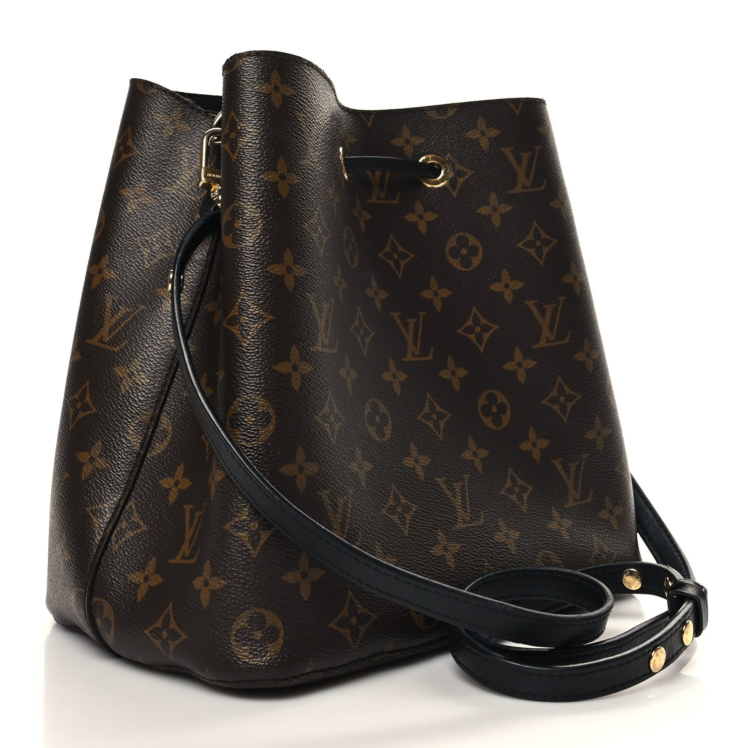 Louis Vuitton Monogram Neonoe MM Black 3 of 13