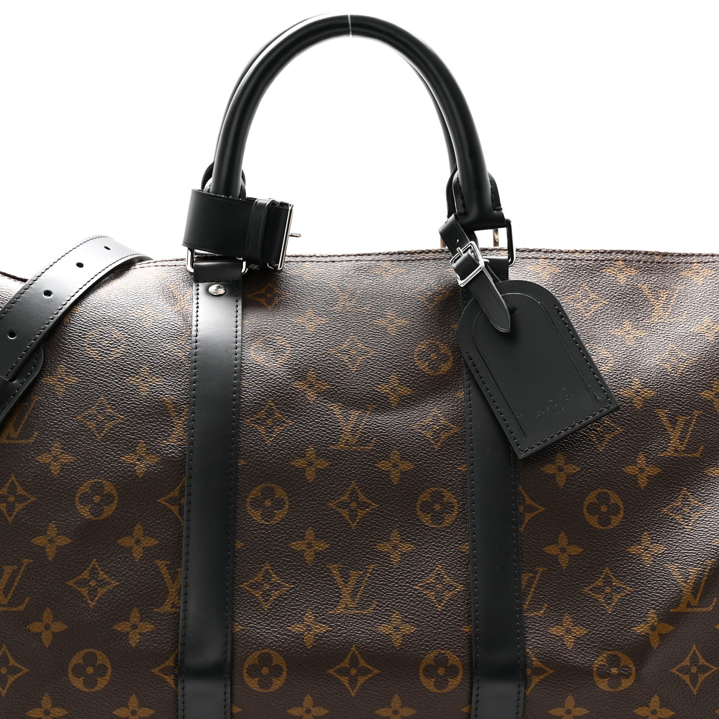 Monogram Macassar Keepall Bandouliere 55