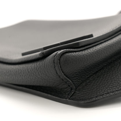 Louis Vuitton Grained Calfskin Aerogram Slingbag Black 10 of 14