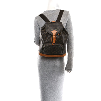 Louis Vuitton Monogram Montsouris GM Backpack 2 of 12