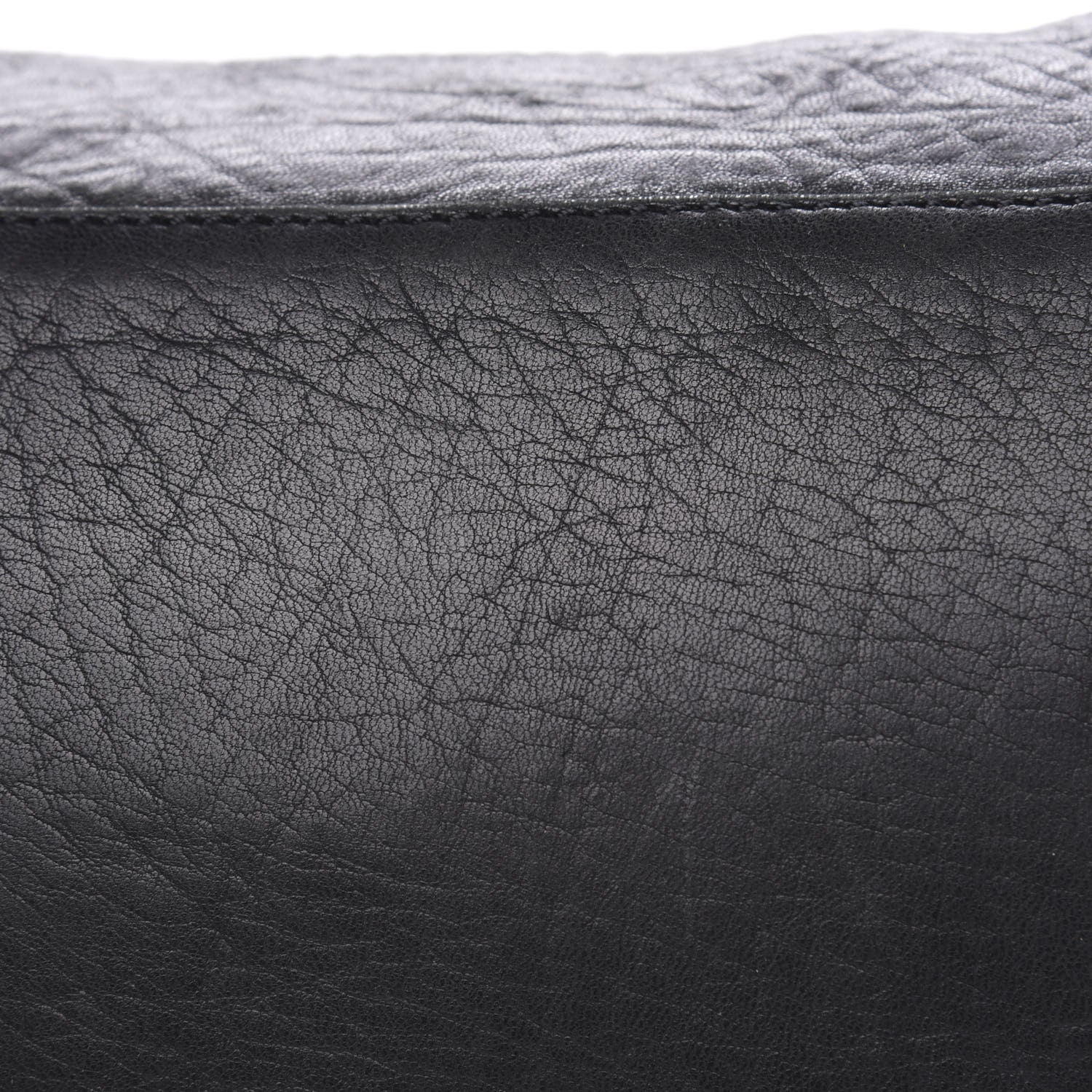 Chanel Distressed Lambskin Large Lady Braid Satchel Black 9 of 13