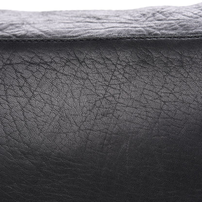 Chanel Distressed Lambskin Large Lady Braid Satchel Black 9 of 13