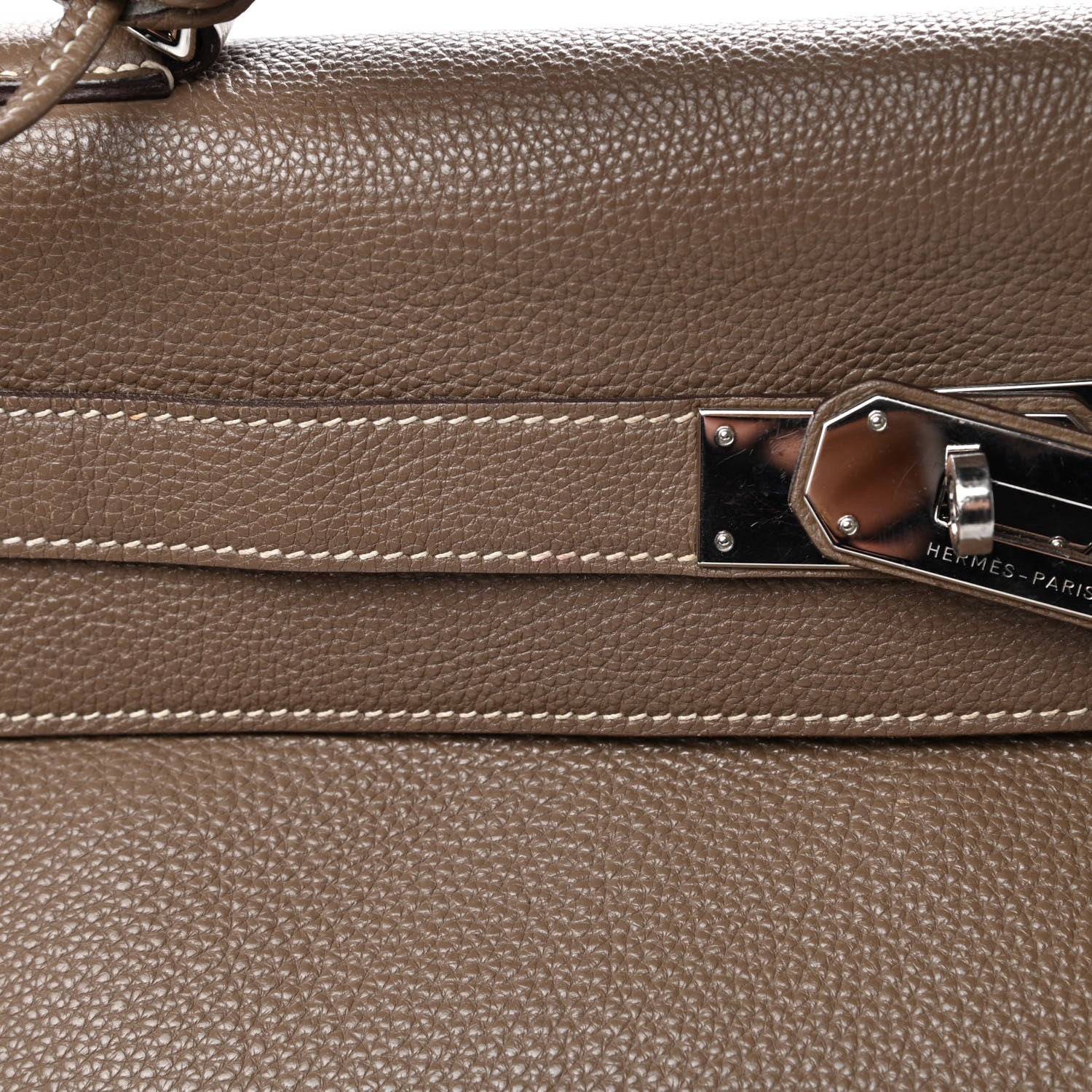 Hermes Togo Kelly Retourne 40 Etoupe 20 of 21