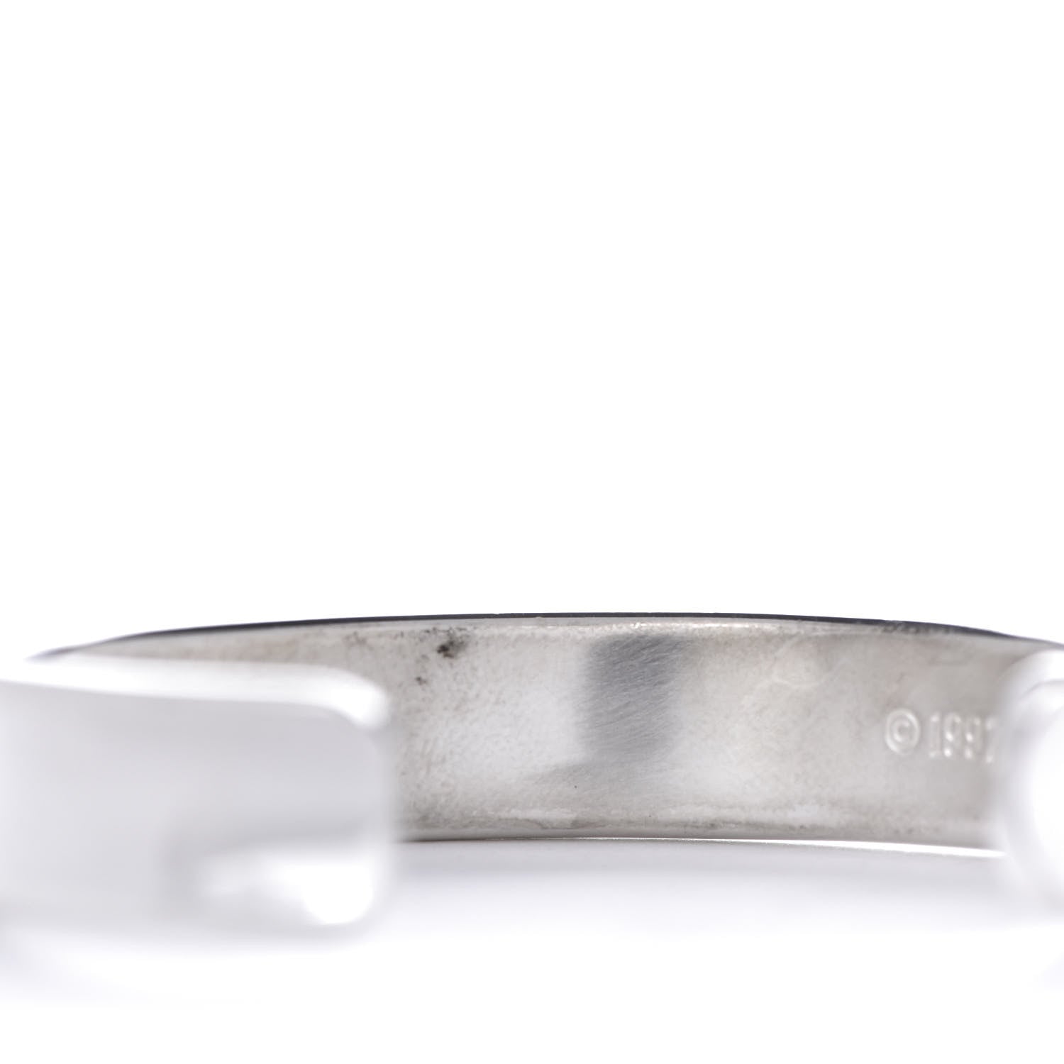 Tiffany Sterling Silver 1837 Cuff Bracelet 4 of 6