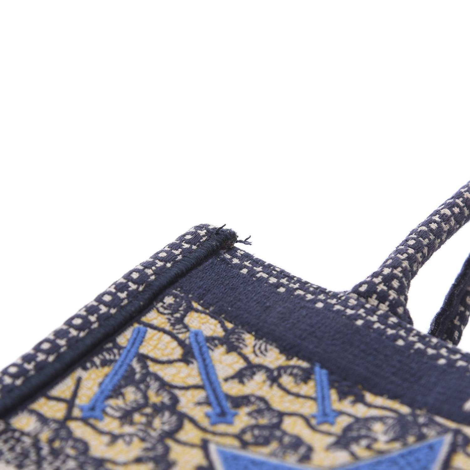 Christian Dior Canvas Embroidered Vertical L'Etoile Book Tote 11 of 11