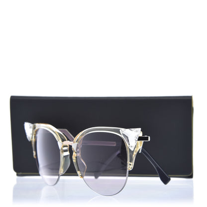 Fendi Iridia Cat Eye Sunglasses FF 0041/S Light Purple 8 of 8
