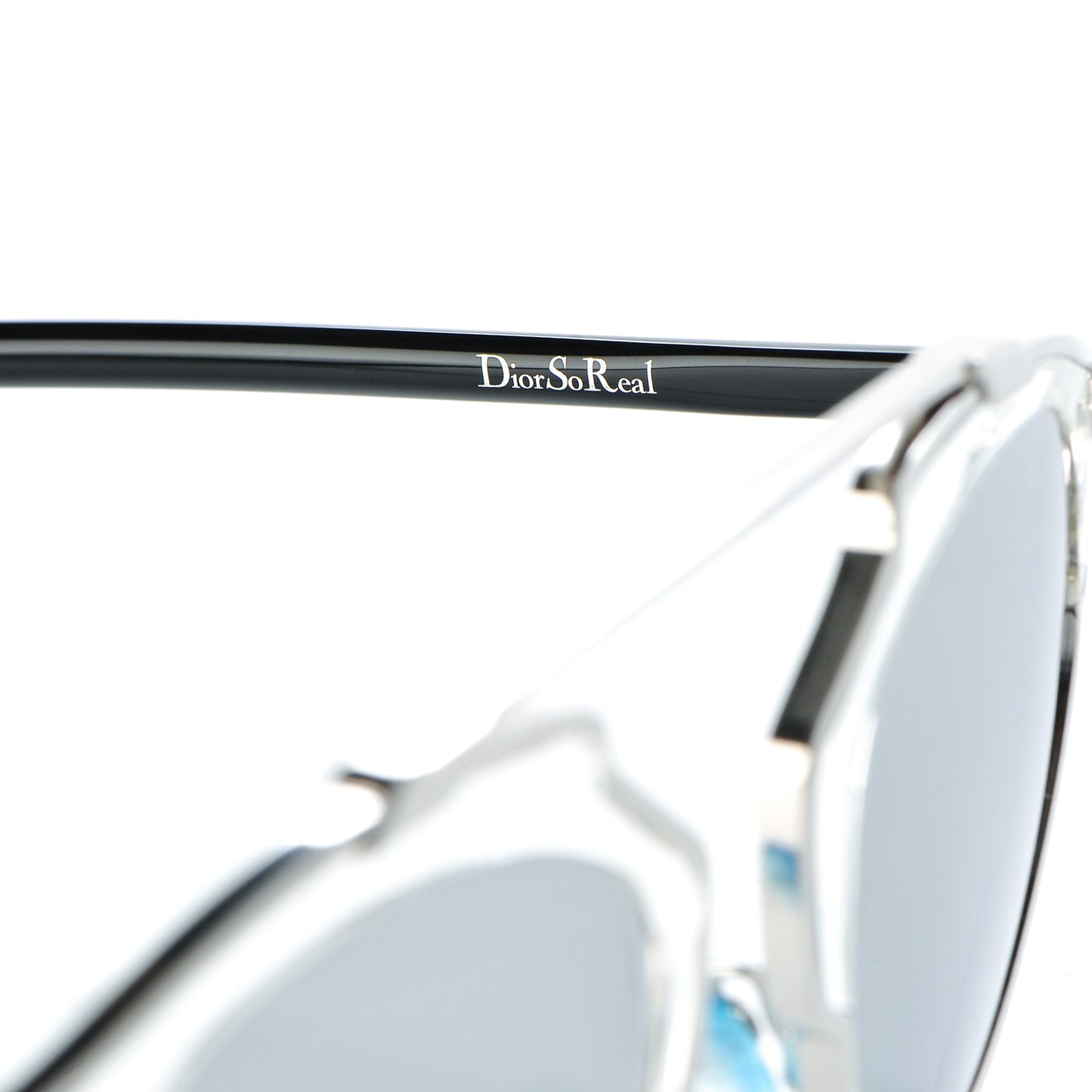 Mirrored So Real Sunglasses Silver