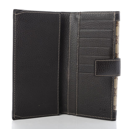 Gucci Crystal Monogram Continental Charmy Wallet Brown 5 of 9