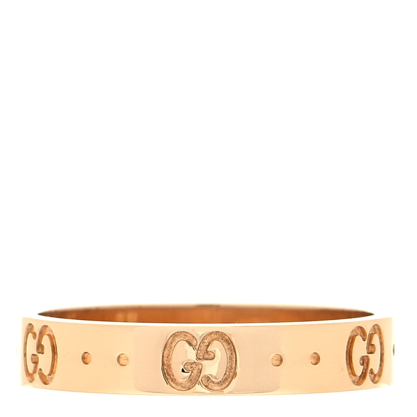 18K Yellow Gold 4mm Icon Thin Band Ring 60 9