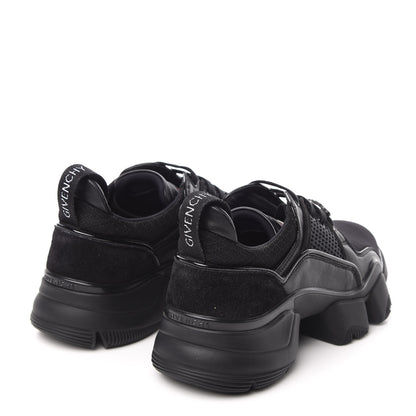 Givenchy Calfskin Neoprene Jaw Low Sneakers 41 Black 4 of 8